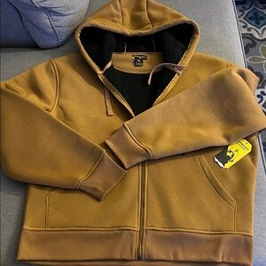 Stanley Brown Full zipped Hoodie